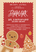 Obrázek pro příspěvek ZŠ Gen. Janka Vás zve na tradiční jarmark, který se uskuteční 25. 11. Těšíme se na Vás.